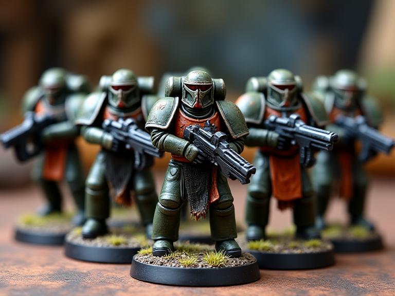 Miniaturas para wargames pintadas profesionalmente